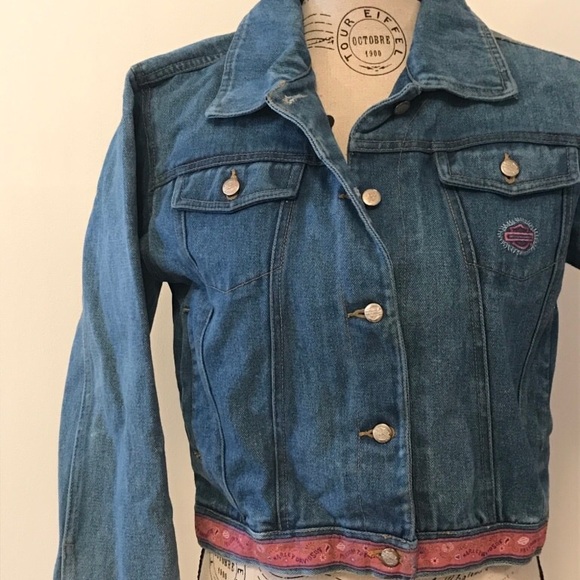 Harley Davidson Girls Jean Jacket - Picture 6 of 7